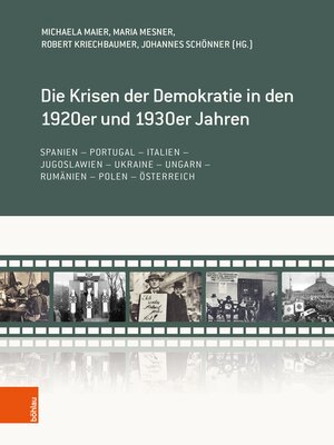 cover image of Die Krisen der Demokratie in den 1920er und 1930er Jahren